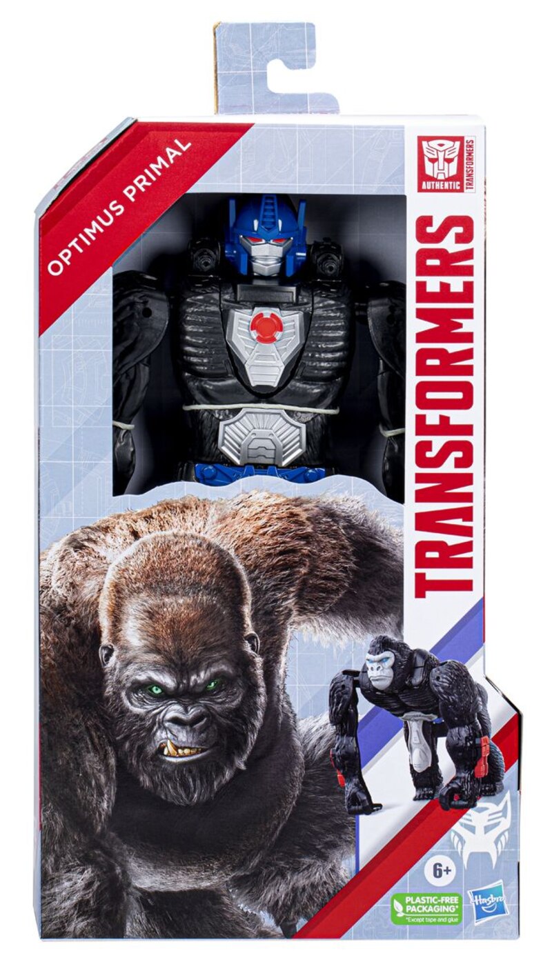 Transformers Optimus Primal Titan Changers Box Beast Mode Images